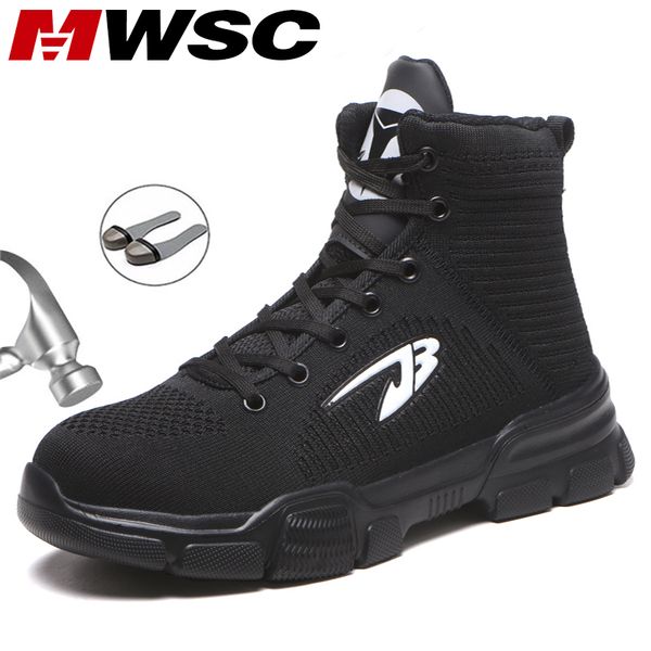 mwsc safety work boots shoes for men indestructible steel toe cap shoes all season working boots security work big size 48, Black
mwsc safety work boots shoes for men indestructible steel toe cap shoes all season working boots security work big size 48, Black