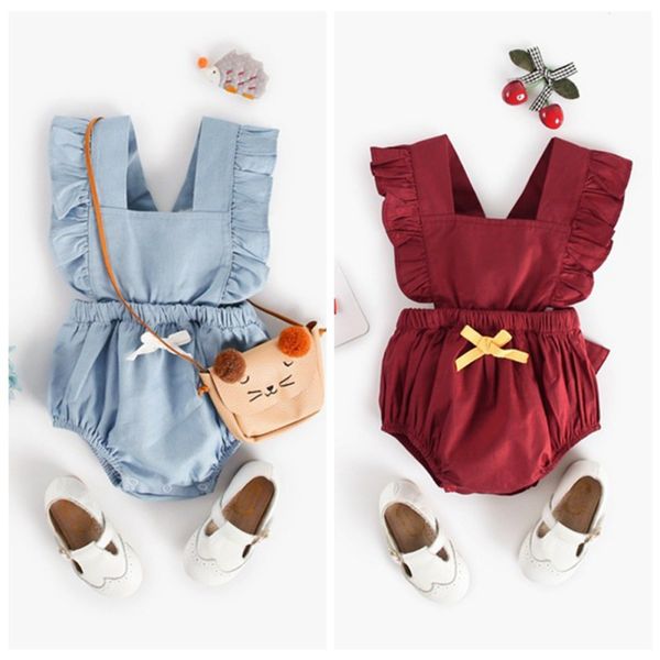 cotton newborn girls solid print strap jumpsuit sleeveless infant casual romper bodysuit outfits baby bodysuit baby girl clothes, Blue
cotton newborn girls solid print strap jumpsuit sleeveless infant casual romper bodysuit outfits baby bodysuit baby girl clothes, Blue