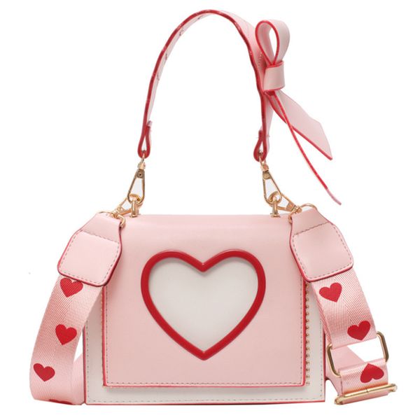 shoulder bags heart handbags autumn fashion designer crossbody bag for women casual flap female pink messenger bags
shoulder bags heart handbags autumn fashion designer crossbody bag for women casual flap female pink messenger bags