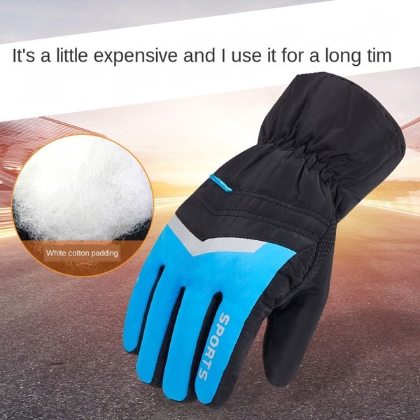 winter skiing gloves windproof cold men and women warm bicycle bicycle plus velvet thickened warm outdoor cycling, Blue;gray
winter skiing gloves windproof cold men and women warm bicycle bicycle plus velvet thickened warm outdoor cycling, Blue;gray