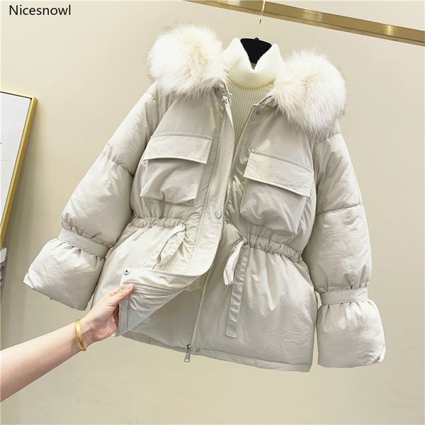 women's down & parkas korean fur hooded jackets winter jacket women short style tie up warm thick slim coat female, Black
women's down & parkas korean fur hooded jackets winter jacket women short style tie up warm thick slim coat female, Black