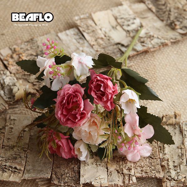 1 bouquet artificial flowers peony flower rose hydrangea silk fake flower flores for diy home garden wedding decoration
1 bouquet artificial flowers peony flower rose hydrangea silk fake flower flores for diy home garden wedding decoration
