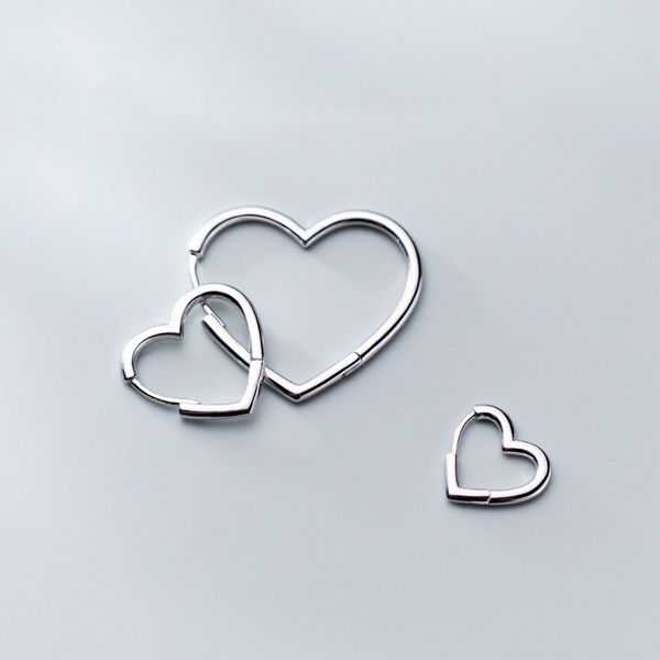 925 sterling silver love heart hoop earrings for women fashion elegant ear buckle girlfriend gift valentines femme s925 jewelry, Golden;silver
925 sterling silver love heart hoop earrings for women fashion elegant ear buckle girlfriend gift valentines femme s925 jewelry, Golden;silver