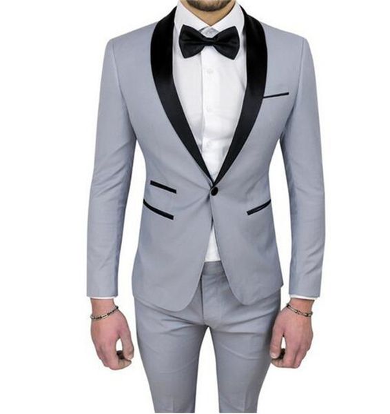 grey men suits single breasted men suits shawl lapel men wedding suits groom prom tuxedos classic groomsmen suit custommade, Black;gray
grey men suits single breasted men suits shawl lapel men wedding suits groom prom tuxedos classic groomsmen suit custommade, Black;gray