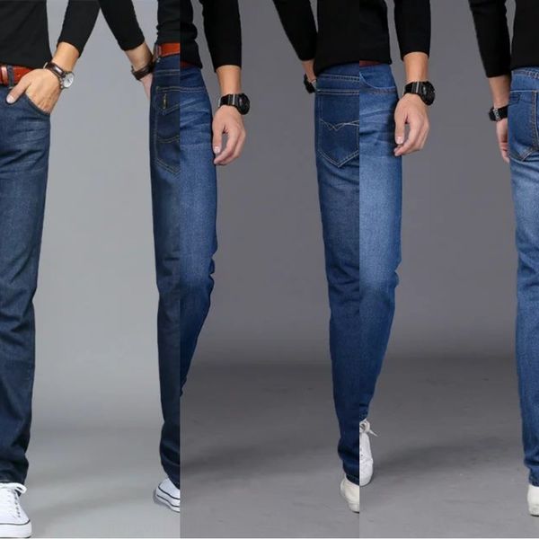 spring men's youth slim men's casual pants jeans and jeans business straight loose large size fat casual pants korean style trouse, Blue
spring men's youth slim men's casual pants jeans and jeans business straight loose large size fat casual pants korean style trouse, Blue