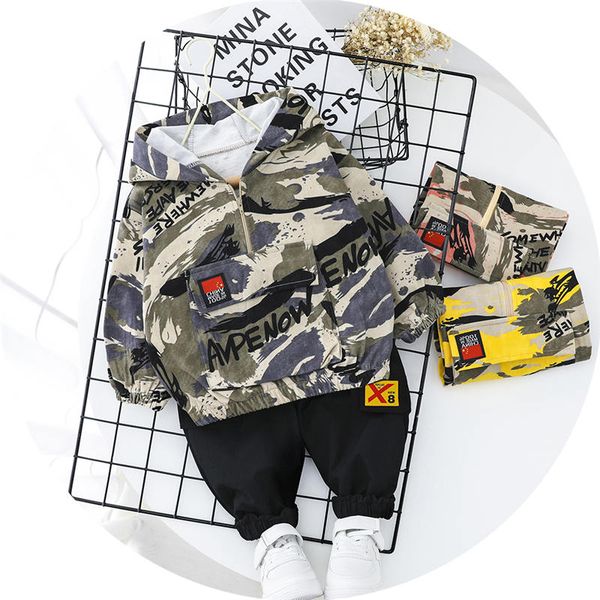 2020 children clothes suit camouflage spring autumn kids boys girls coat pants 2pcs/sets baby toddler clothing infant sportswear, White
2020 children clothes suit camouflage spring autumn kids boys girls coat pants 2pcs/sets baby toddler clothing infant sportswear, White