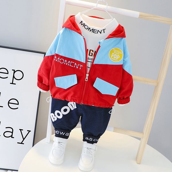 baby's autumn suit korean-style boys' fashion children's clothing popular english style three-piece suit baby boys combed cot, White
baby's autumn suit korean-style boys' fashion children's clothing popular english style three-piece suit baby boys combed cot, White