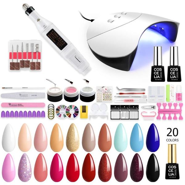 coscelia ногтей маникюр набор uv led лампы для ногтей маникюр гель польский kit soak off art tools set semi постоянный gel kit
coscelia ногтей маникюр набор uv led лампы для ногтей маникюр гель польский kit soak off art tools set semi постоянный gel kit
