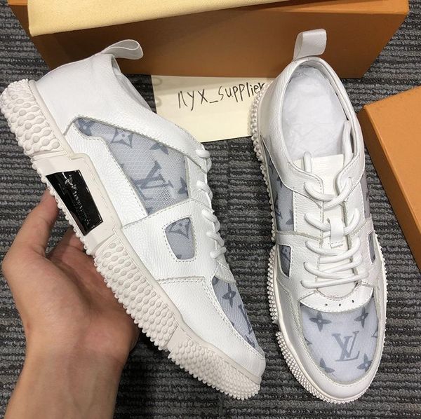 2020u fashion trend leather men's letter transparent low-casual shoes, high-quality fashion wild sports shoes, the original box del
2020u fashion trend leather men's letter transparent low-casual shoes, high-quality fashion wild sports shoes, the original box del