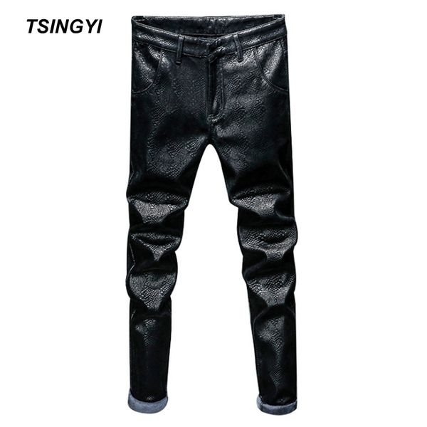 tsingyi руно черный весы змеиной кожи faux брюки мужчины мотоцикл pant кожа pu гетеросексуальных мужчин брюки карандаш мужские брюки, Black
tsingyi руно черный весы змеиной кожи faux брюки мужчины мотоцикл pant кожа pu гетеросексуальных мужчин брюки карандаш мужские брюки, Black