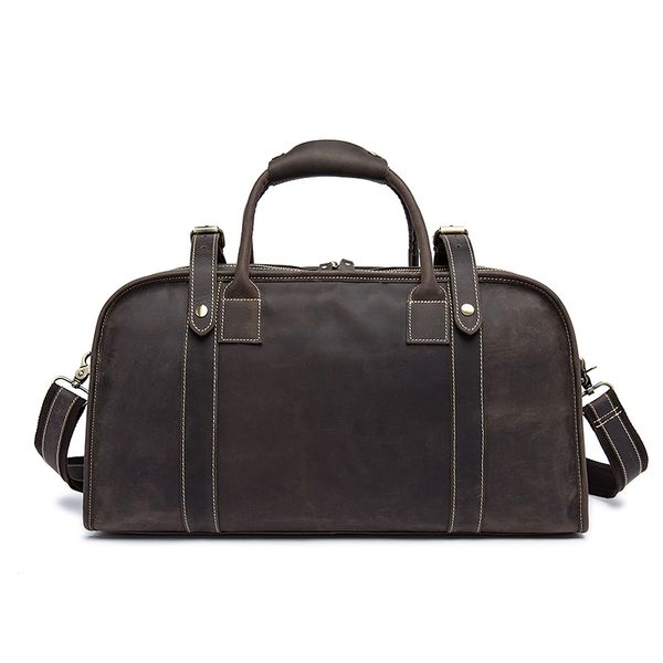 summer 2020 vintage solid color travel bag men's large capacity leather one shoulder handbag luggage bag wet chocolate dark coffee two
summer 2020 vintage solid color travel bag men's large capacity leather one shoulder handbag luggage bag wet chocolate dark coffee two