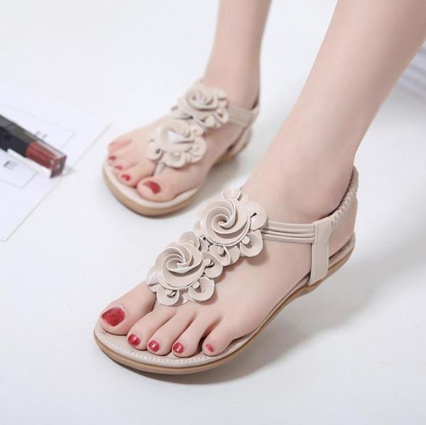 2020 women summer casual bohemia flat sandals shoes woman flower flip flop sweet beach sandals shoes 2020, Black
2020 women summer casual bohemia flat sandals shoes woman flower flip flop sweet beach sandals shoes 2020, Black