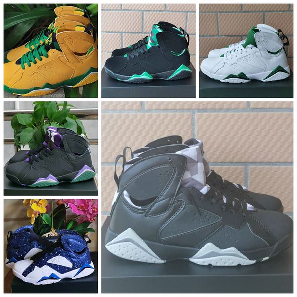 new 7 7s patta yellow green ray allen pe black purple mens basketball shoes trainers jumpman sport sneakers baskets des chaussures zapatos 
new 7 7s patta yellow green ray allen pe black purple mens basketball shoes trainers jumpman sport sneakers baskets des chaussures zapatos
