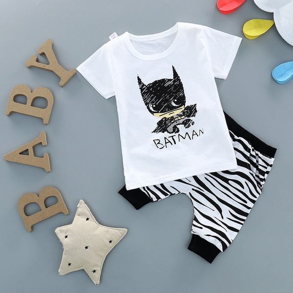 new kids cotton sets boys girls short-sleeved two-piece summer set children clothing infant cartoon t-shirt spring autumn, White
new kids cotton sets boys girls short-sleeved two-piece summer set children clothing infant cartoon t-shirt spring autumn, White
