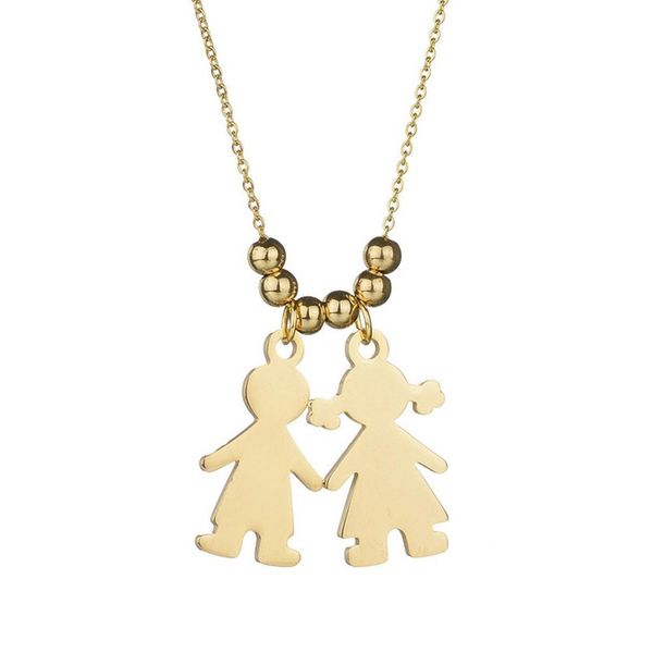gold and silver european and american popular new necklace jewelry family series double-shaped couple stainless steel ladies necklace
gold and silver european and american popular new necklace jewelry family series double-shaped couple stainless steel ladies necklace