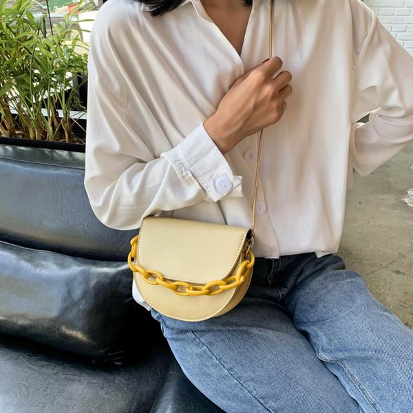 2020 new women's shoulder bag korean summer new saddle bag shoulder messenger chain mini
2020 new women's shoulder bag korean summer new saddle bag shoulder messenger chain mini