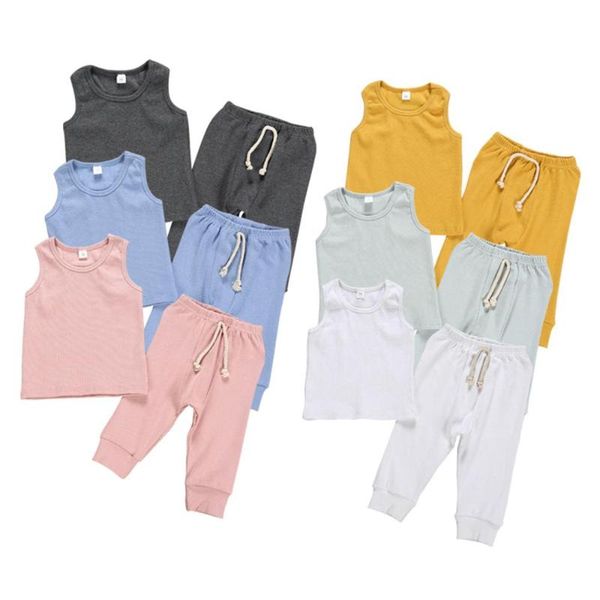 clothing sets bunvel 2t toddler kids baby girls boys clothes set sleeveless crops +solid pants 2pcs outfits infant, White
clothing sets bunvel 2t toddler kids baby girls boys clothes set sleeveless crops +solid pants 2pcs outfits infant, White
