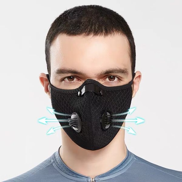outdoor black kn grade 95 mask dust-proof activated carbon removable filter washable cycling mask
outdoor black kn grade 95 mask dust-proof activated carbon removable filter washable cycling mask