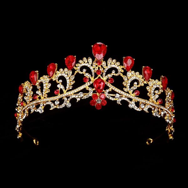 black crown wedding tiara headband rhinestones bridal accessories vintage crowns bride diadem pageants head hair jewelry y200727, White;golden
black crown wedding tiara headband rhinestones bridal accessories vintage crowns bride diadem pageants head hair jewelry y200727, White;golden