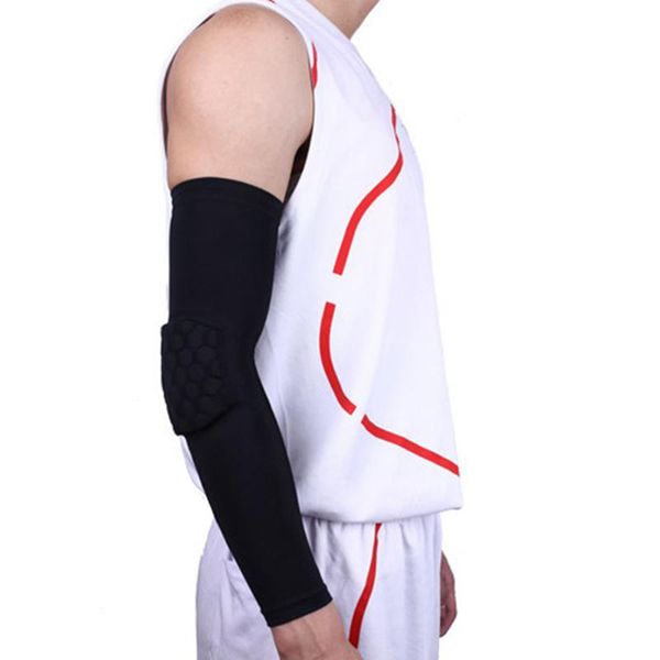 elbow & knee pads elastic sport basketball arm guard scrobiculate support sleeve shooting 1pcs crashproof elasticity protector, Black;gray
elbow & knee pads elastic sport basketball arm guard scrobiculate support sleeve shooting 1pcs crashproof elasticity protector, Black;gray