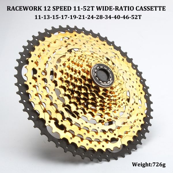 2adsh racework 12-speed mountain bike 11-50/52t large tooth expansion flywheel card sprocket gold racing 12-speed mountain bike flywheel 1 l
2adsh racework 12-speed mountain bike 11-50/52t large tooth expansion flywheel card sprocket gold racing 12-speed mountain bike flywheel 1 l