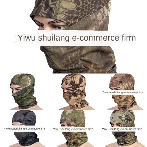 ngtz4 python tactical headgear men's camouflage headdress headdress anti-terrorism camouflage mask face protection windproof quick-dryi, Black
ngtz4 python tactical headgear men's camouflage headdress headdress anti-terrorism camouflage mask face protection windproof quick-dryi, Black
