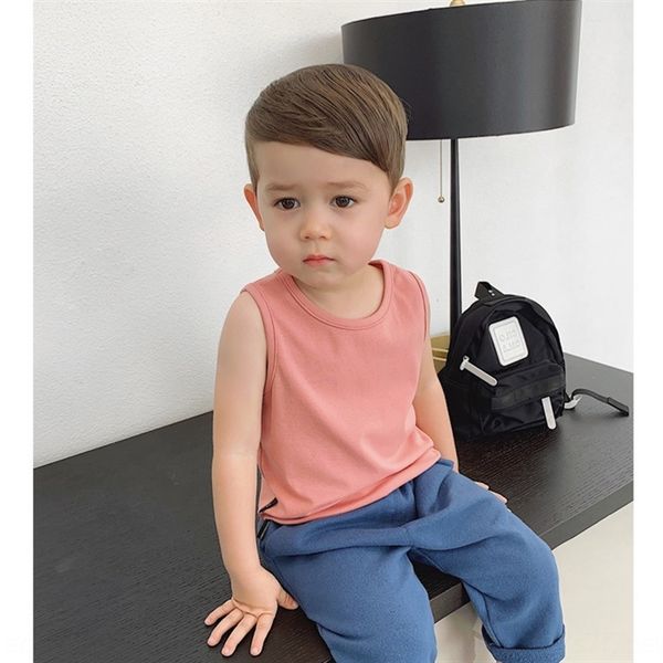 2020 baby boy vest clothing vest solid color children's bottoming trendy children's clothing 1, Blue
2020 baby boy vest clothing vest solid color children's bottoming trendy children's clothing 1, Blue
