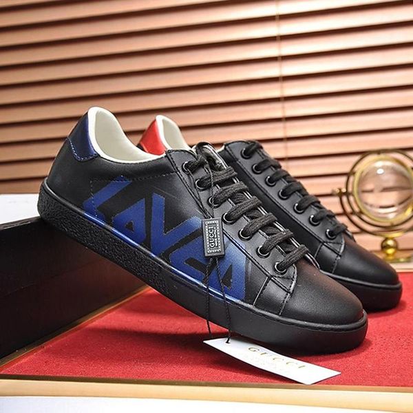 men 's ace sneaker with loved print mens shoes luxury sneakers breathable lightweight shoes lace -up plus size casual men, Black
men 's ace sneaker with loved print mens shoes luxury sneakers breathable lightweight shoes lace -up plus size casual men, Black
