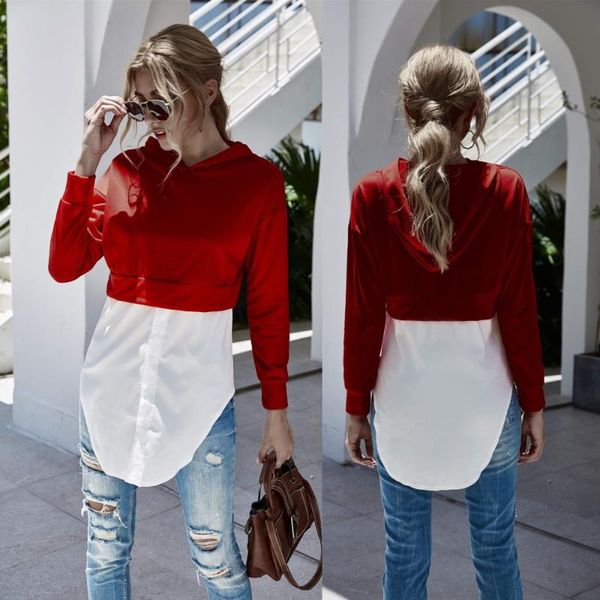 fashion casual women streetwear hoodies long sleeve hooded female pullovers sweatshirt women fake two piece autumn hoodies, Black
fashion casual women streetwear hoodies long sleeve hooded female pullovers sweatshirt women fake two piece autumn hoodies, Black