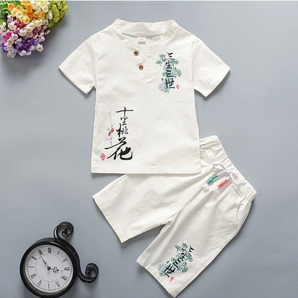 boys' casual summer chinese style short-sleeved two-piece suit children's shorts and shorts performance suit
boys' casual summer chinese style short-sleeved two-piece suit children's shorts and shorts performance suit