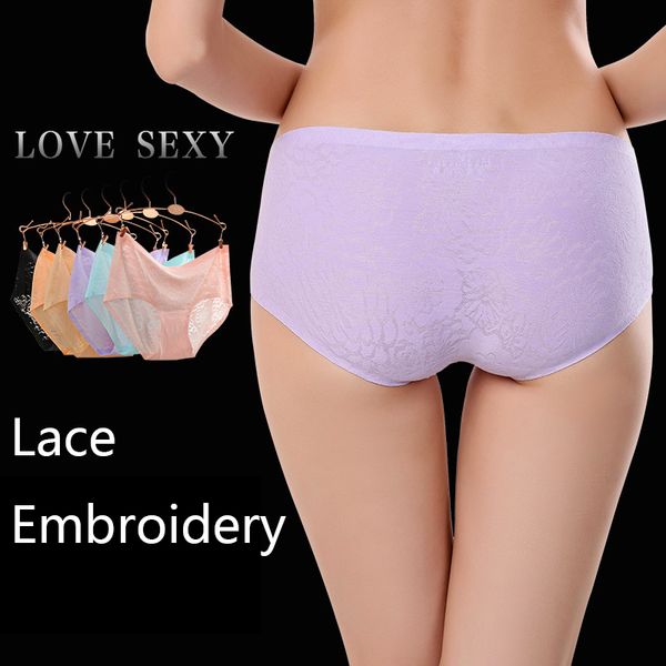 women's panties women traceless underwears seamless panty lace female briefs comfort intimates fashion lingeries girlfriend, Black;pink
women's panties women traceless underwears seamless panty lace female briefs comfort intimates fashion lingeries girlfriend, Black;pink