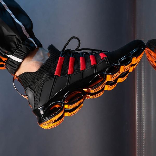 2020 autumn blade men's casual shoes for man sneakers mesh breathable sport running shoes jogging zapatos de hombre, Black
2020 autumn blade men's casual shoes for man sneakers mesh breathable sport running shoes jogging zapatos de hombre, Black