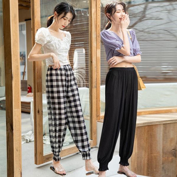 hq9fu factory cargo pass summer anti-mosquito anti-mosquito pants large size 200kg fat mm ice silk slimming bundle foot lantern mosquito-pro, Black
hq9fu factory cargo pass summer anti-mosquito anti-mosquito pants large size 200kg fat mm ice silk slimming bundle foot lantern mosquito-pro, Black