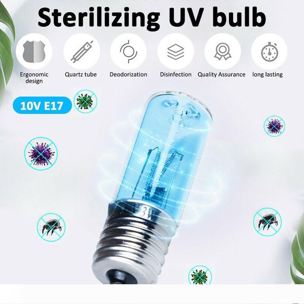 e17 sterilizing uv bulb germicidal lamp ultraviolet 3w ozone sterilization quartz light lamp for disinfection cabinet fridge oven
e17 sterilizing uv bulb germicidal lamp ultraviolet 3w ozone sterilization quartz light lamp for disinfection cabinet fridge oven