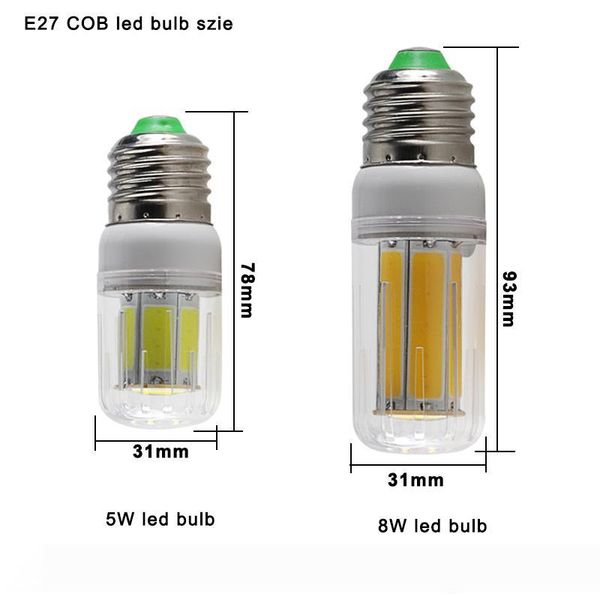 cob led corn bulbs e27 e14 e12 b22 g9 gu10 led bulb 110v 220v 5w 8w energy saving lamp for indoor lighting
cob led corn bulbs e27 e14 e12 b22 g9 gu10 led bulb 110v 220v 5w 8w energy saving lamp for indoor lighting
