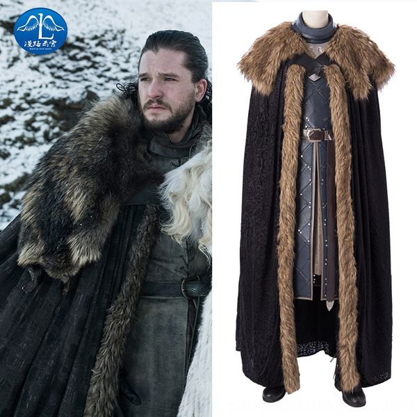 game of power in the sky clothes stage 8 male owner snow same clothes cosplay stage costume, Black;red
game of power in the sky clothes stage 8 male owner snow same clothes cosplay stage costume, Black;red