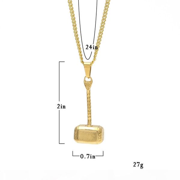 mjolnir thor hammer pendant necklace jewelry making stainless steel retro punk hip hop jewelry drop shipping, Silver
mjolnir thor hammer pendant necklace jewelry making stainless steel retro punk hip hop jewelry drop shipping, Silver