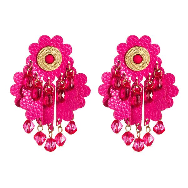 exaggerated temperament multi-layer artificial leather flower acrylic crystal earring tassel earrings female minority style, Golden
exaggerated temperament multi-layer artificial leather flower acrylic crystal earring tassel earrings female minority style, Golden