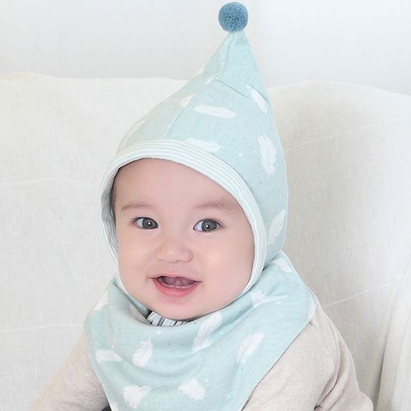 new korean style children's cap baby cap double ball men's and women's baby spirit baby's hat children's hat, Blue;gray
new korean style children's cap baby cap double ball men's and women's baby spirit baby's hat children's hat, Blue;gray