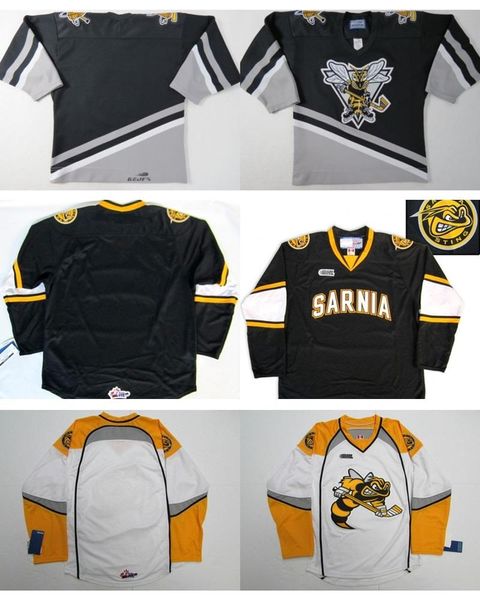 2016 customize ohl sarnia sting jersey mens womens kids stitched hockey jerseys custom any name any no.goalit cut jerseys, Black;red
2016 customize ohl sarnia sting jersey mens womens kids stitched hockey jerseys custom any name any no.goalit cut jerseys, Black;red
