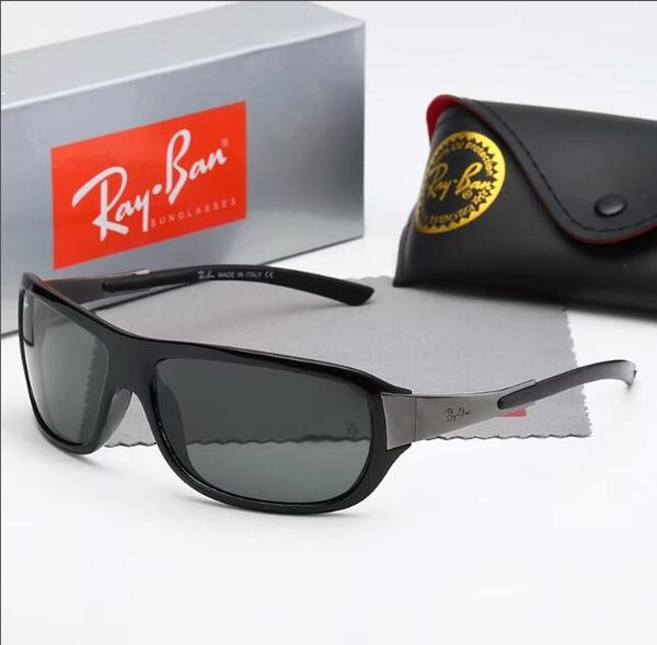 popular printed sunglasses for men and women outdoor sport sun glass eyewear designer sunglasses men fashion glasses, Black