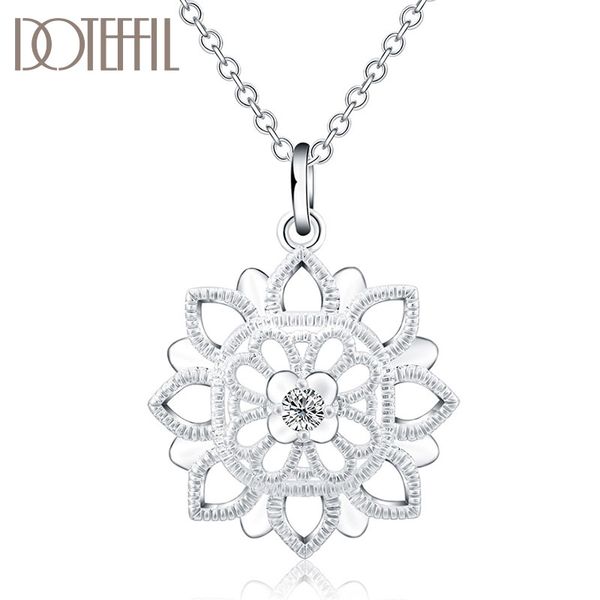 doteffil 925 sterling silver 18 inches hollow carved zircon pendant necklace for women fashion wedding party charm jewelry
doteffil 925 sterling silver 18 inches hollow carved zircon pendant necklace for women fashion wedding party charm jewelry
