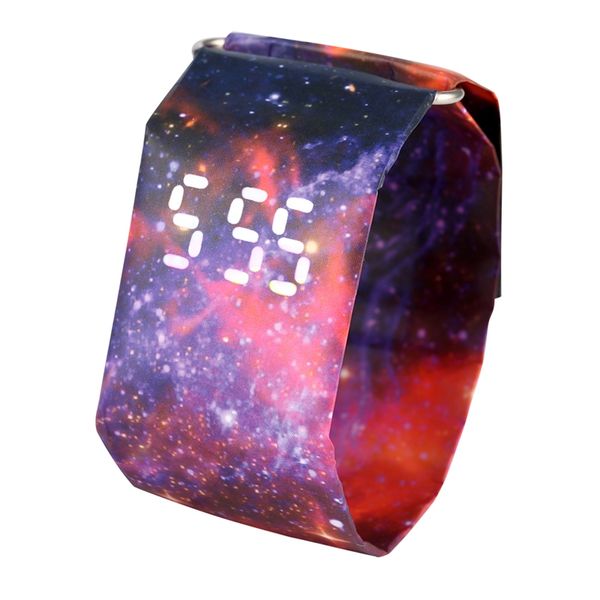 red sky pattern watch for male creative dupont paper watches for women gift charming digital time display wristwatch bracelet, Slivery;brown
red sky pattern watch for male creative dupont paper watches for women gift charming digital time display wristwatch bracelet, Slivery;brown