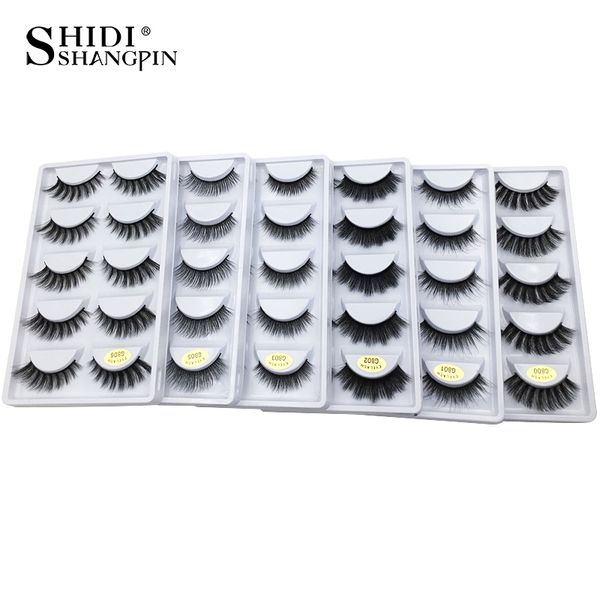 false eyelashes shidishangpin 5 pairs mink 3d lashes natural faux cils cilios
false eyelashes shidishangpin 5 pairs mink 3d lashes natural faux cils cilios