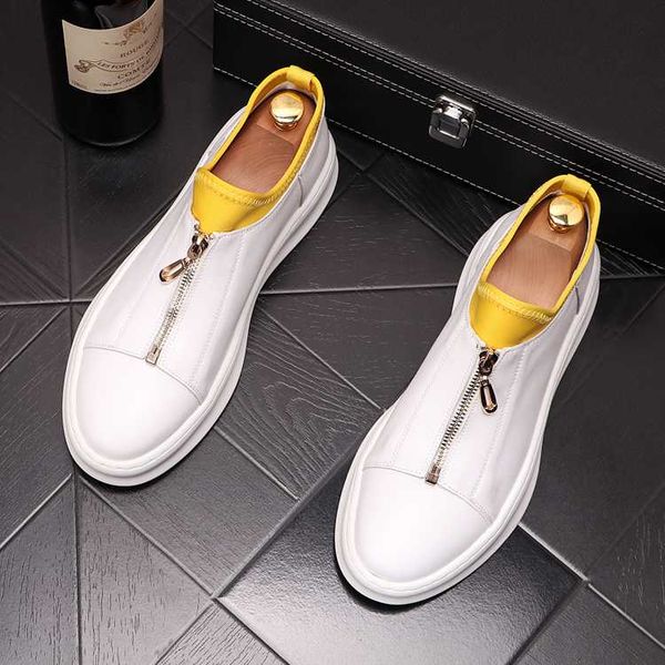 new men's zipper style causal flat platform shoes luxury designer hip-hop punk loafers sneakers zapatos hombre, Black
new men's zipper style causal flat platform shoes luxury designer hip-hop punk loafers sneakers zapatos hombre, Black