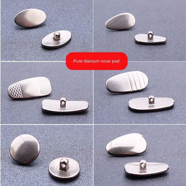 pure titanium accessory nose nose glasses pad metal pad glasses accessories melon seeds water drops round square, Blue
pure titanium accessory nose nose glasses pad metal pad glasses accessories melon seeds water drops round square, Blue