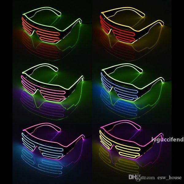 led party glasses el wire fluorescent flash glass with window new year easter graduation birthday party bar decorative luminous bar eyewear
led party glasses el wire fluorescent flash glass with window new year easter graduation birthday party bar decorative luminous bar eyewear