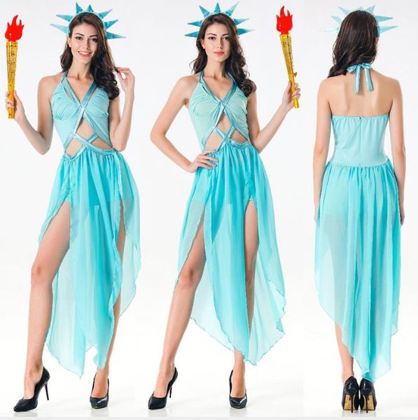 new halloween costumes sleeveless backless dress masquerade statue of liberty blue deadpool cosplay theme costume, Black;red
new halloween costumes sleeveless backless dress masquerade statue of liberty blue deadpool cosplay theme costume, Black;red