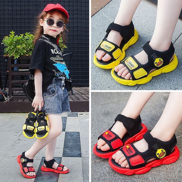 mzua1 girls' 2020 new soft bottom and sandals summer middle and big children korean style primary school baby bear shoes children, Black;red
mzua1 girls' 2020 new soft bottom and sandals summer middle and big children korean style primary school baby bear shoes children, Black;red
