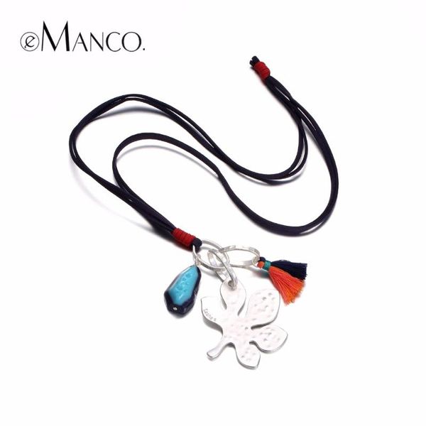 emanco ethnic style tassel & plant pendants long necklaces for women resin charms korean velvet long necklace fashion jewelry, Silver
emanco ethnic style tassel & plant pendants long necklaces for women resin charms korean velvet long necklace fashion jewelry, Silver